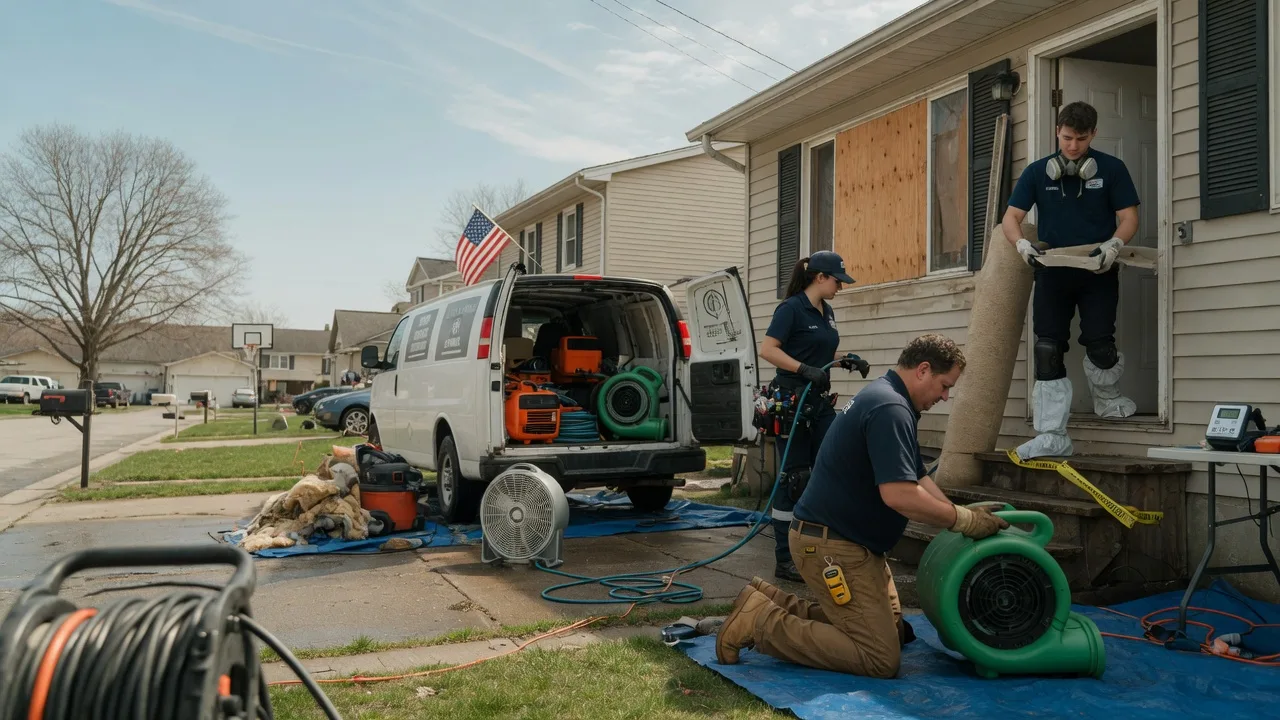 Water Damage Restoration in Ohio near me